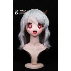 (NFD019)Customize Handmade Crossdress Full Head Female/Girl Resin Japanese Cartoon Character Animego Cosplay Kigurumi Mask (NFD019)Customize Handmade Crossdress Full Head Female/Girl Resin Japanese Cartoon Character Animego Cosplay Kigurumi Mask